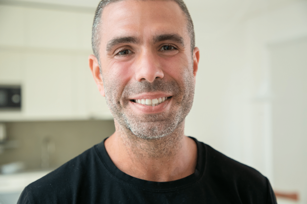 man considering vivitrol for alcohol use disorder